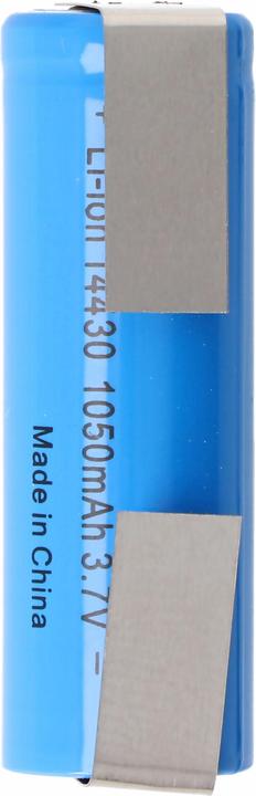 Image du produit AccuCell Batterie 14430 avec cosses à souder en forme de U sans électronique de protection (1 pcs, 1050 mAh, Batterie)