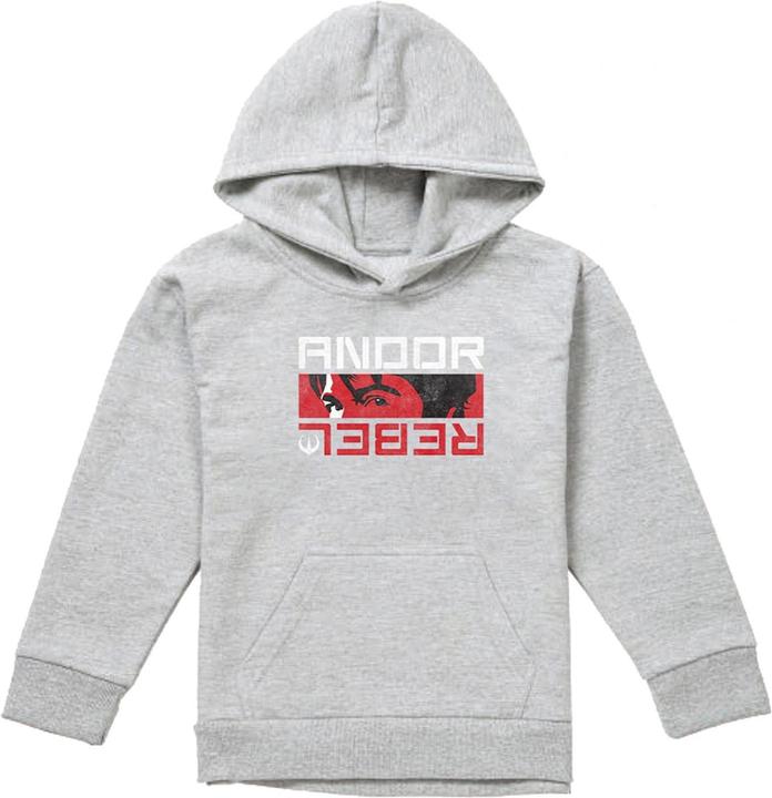 Produktbild Star Wars Andor Rebel Spy Kapuzenpullover meliert (128)