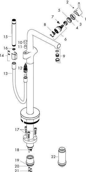 Produktbild hansgrohe Talis S Chrom