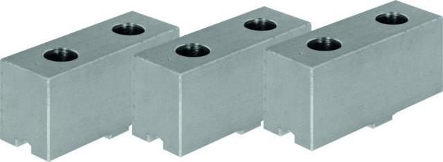Produktbild Magni Ungestufte Aufsatzbacke AB. GrÃ¶ÃŸe 350/400. 3-Backensatz. DIN 6350 ungehÃ¤rtet