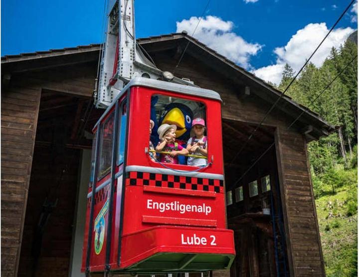 Produktbild Globi Luftseilbahn Engstligenalp