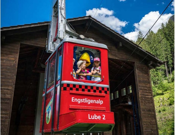 Produktbild Globi Luftseilbahn Engstligenalp