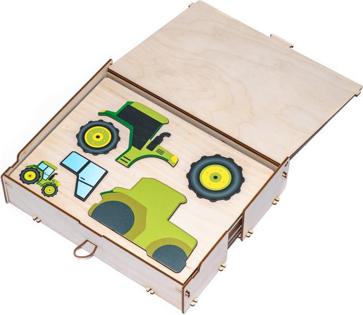 Produktbild Eduplay Magnetpuzzle Transport (6 Teile)