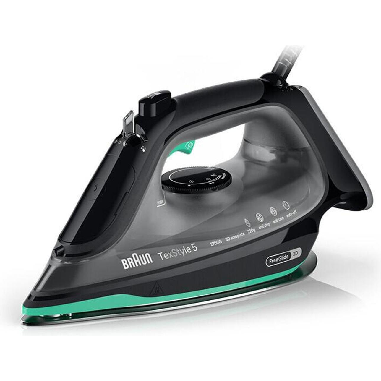Braun Verde Bra Si 5277 Gr Ferro Da Stiro A Vapore, Ferro Da Stiro,