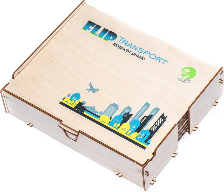 Produktbild Eduplay Magnetpuzzle Transport (6 Teile)
