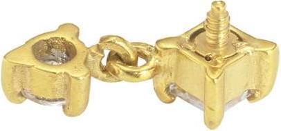 Immagine prodotto Bijouteria Chiusura Dermal-Anchor (Acciaio chirurgico 316L, Rivestimento in PVD (colore oro), Vetro (di orologio))