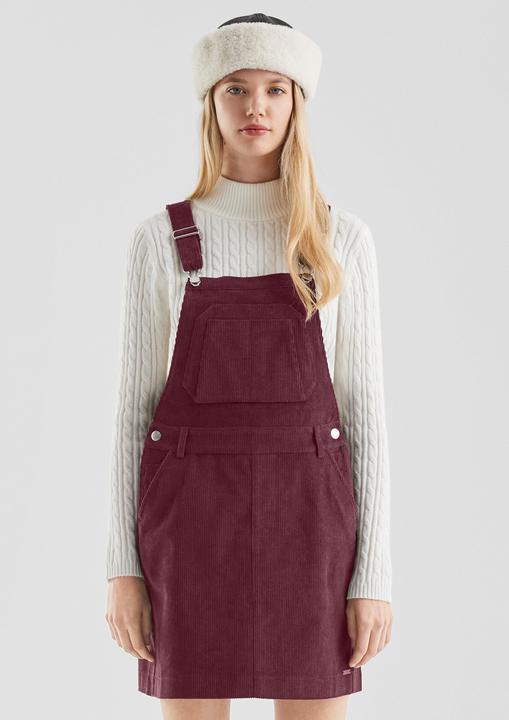 Image du produit s.Oliver Kleid Mini-Latzkleid aus Cord (42)