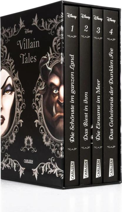 Produktbild Disney. Villains: Villain Tales. Taschenbuch-Schuber. Enthält die Geschichten »Die Schönste im (Deutsch, Walt Disney, Serena Valentino, Ellen Kurtz, 2023)