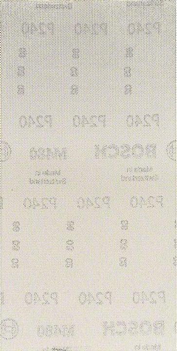 Actual product image Bosch Professional Zubehör EXPERT M480 Abrasive net, 115 x 107 mm, G 240, 50 pieces (K240)