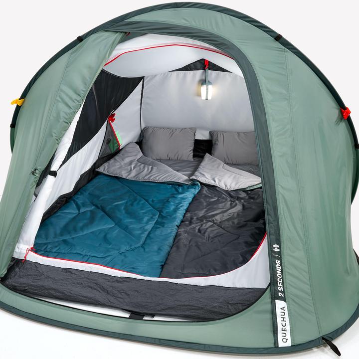Image du produit Quechua Tente de camping - 2 SECONDS - 2 places (Tente instantanée, 2.50 kg, 2 personnes)