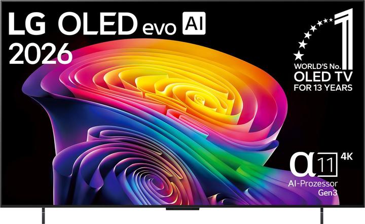 Produktbild LG OLED42C6ELB (42", C6, OLED, 4K, 2026)