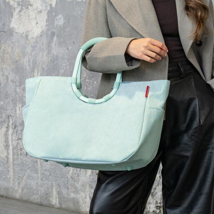 Actual product image reisenthel loopshopper L frame cord mint