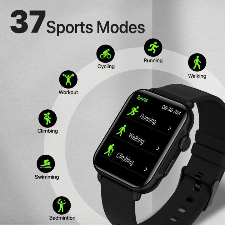 Actual product image ProMate ProWatch-B18 Black SmartWatch