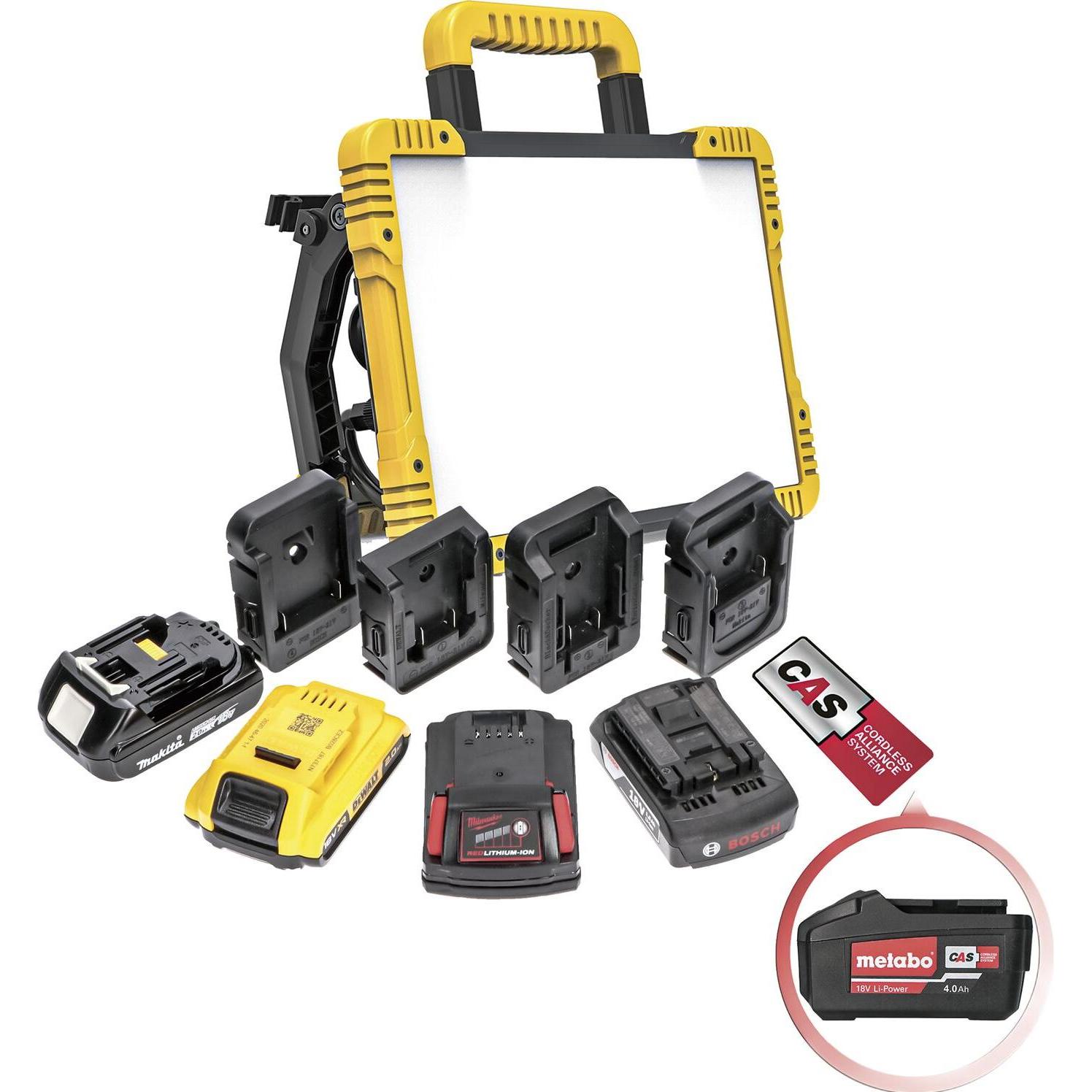 LED, Arbeitsleuchte, S WORK Akku-Hybridstrahler 47W 5500 Lumen IP54 (5500 lm)