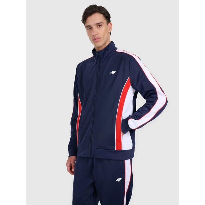 Produktbild 4F Herren-Sweatshirt mit Reissverschluss, ohne Kapuze (S)