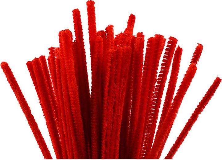 Produktbild Creativ Company Chenille Rot 30cm, 50Stk. (0.30 m)