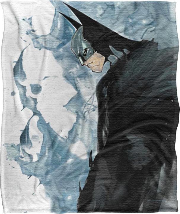 Actual product image Batman Silky Profile Soft Touch Blanket (152 x 127 cm)