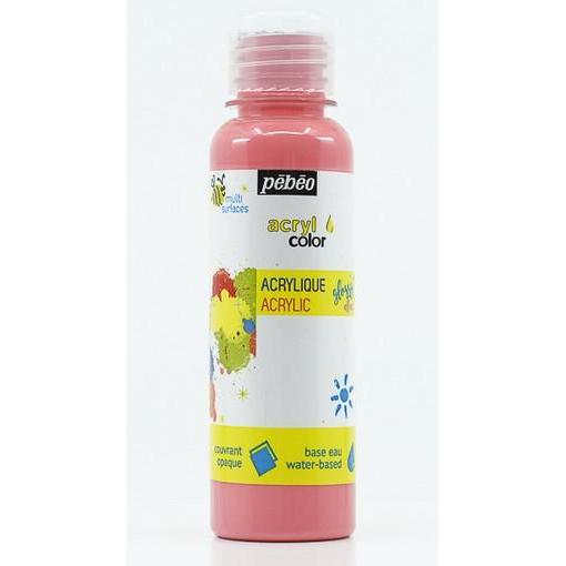 Thumbnail - Pebeo, Künstlerfarbe + Bastelfarbe, Acrylcolor (Kraftrosa, 150 ml)
