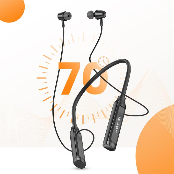 Image du produit Borofone Écouteurs Bluetooth pour le sport avec tour de cou (70 h, Sans fil)