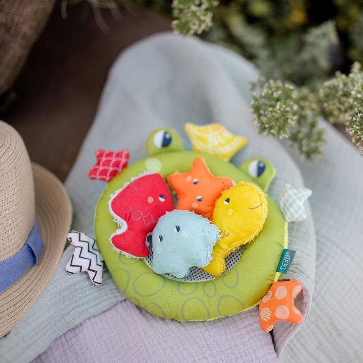Actual product image Fehn Bathing landing net frog