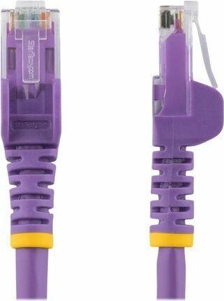 Actual product image StarTech 3m Cat6 Snagless RJ45 Ethernet Network Cable - Purple - 3m Cat 6 UTP Cable (U/UTP, CAT6, 3 m)