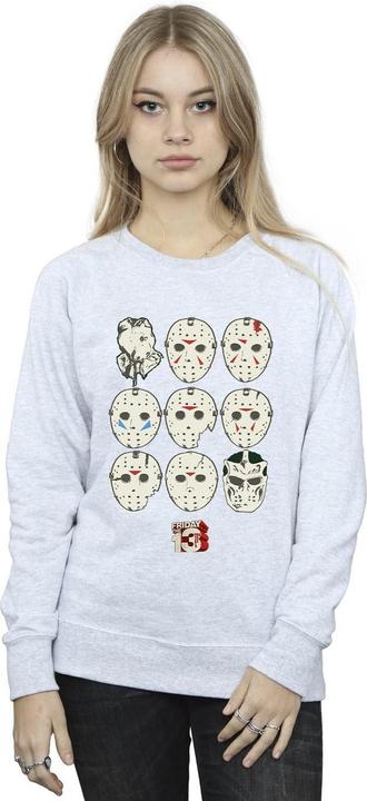 Actual product image Dick Smith Womens/Ladies Jason Masks Sweatshirt (L)