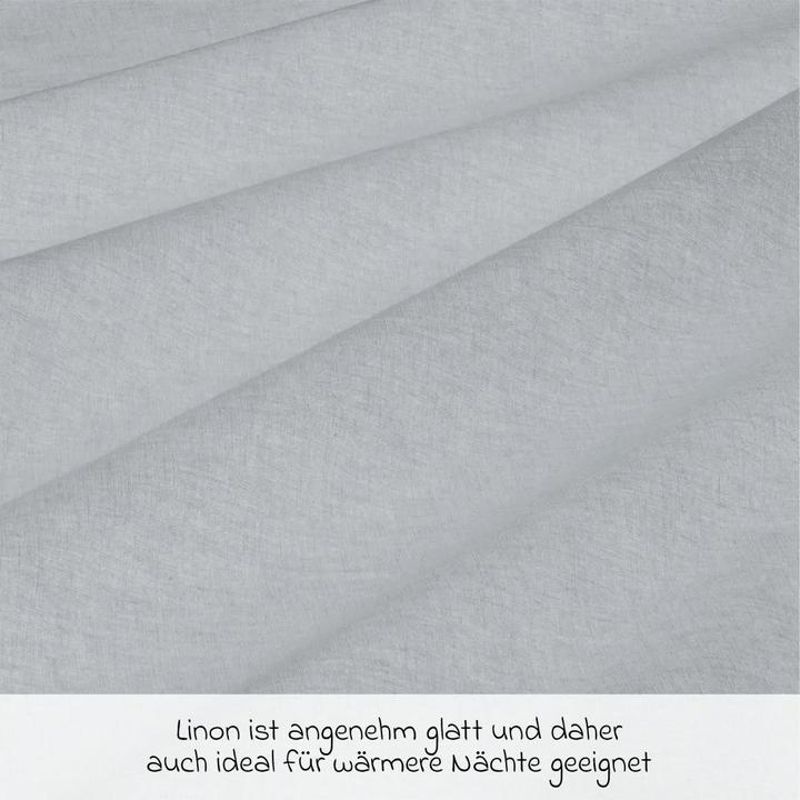 Image du produit Makian Parures de lit bébé Parure de lit 80 x 80 cm - Uni - Gris (80 x 80 cm, 35 x 40 cm)