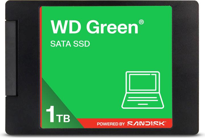 Actual product image WD Green (1000 GB, 2.5")