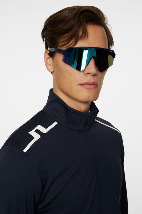 Produktbild J. Lindeberg Leon Quarter Zip Mid Layer Herren Navy (M)