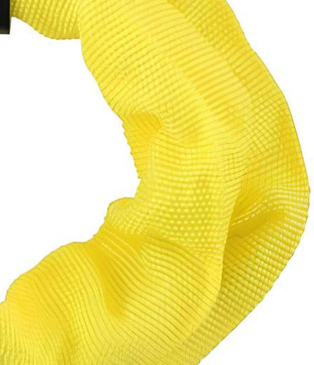 Actual product image Dunlop Anti-theft bicycle lock 90 cm (Yellow) (90 cm)