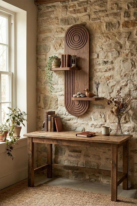 Image du produit Homitis Artmtkwll3 Wall Shelf (26 x 13 x 35 cm)