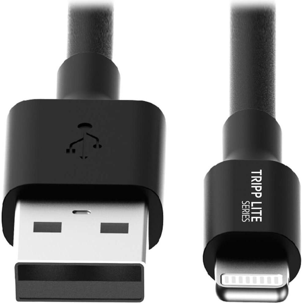 Thumbnail - Eaton USB-A to Lightning Sync/Charge Cable MFi Certified - Black M/M USB 2.0 10 Pack - 10i (0.25 m, USB 3.2 Gen 1), USB ...