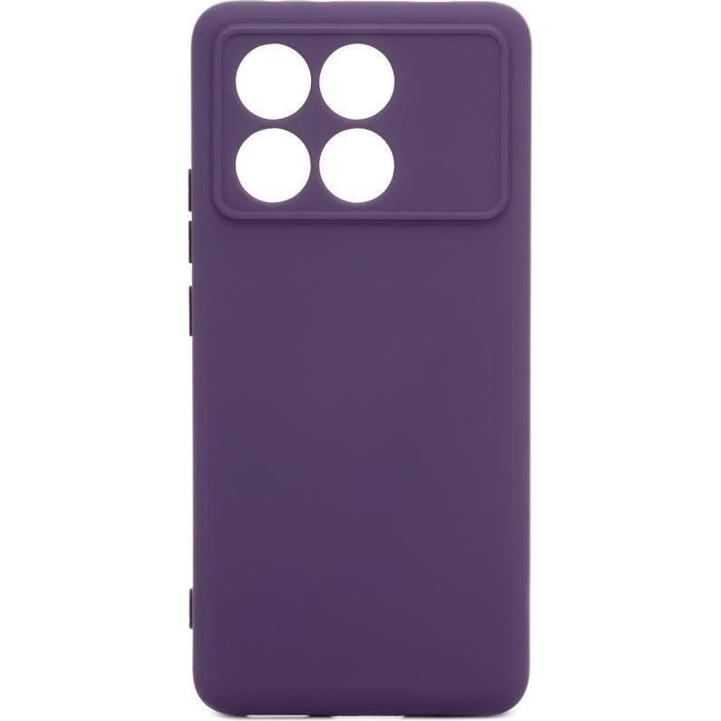 iLike Custodia in silicone Poco X6 Pro Nano (Xiaomi Poco X6 Pro), Cover smartphone, Viola