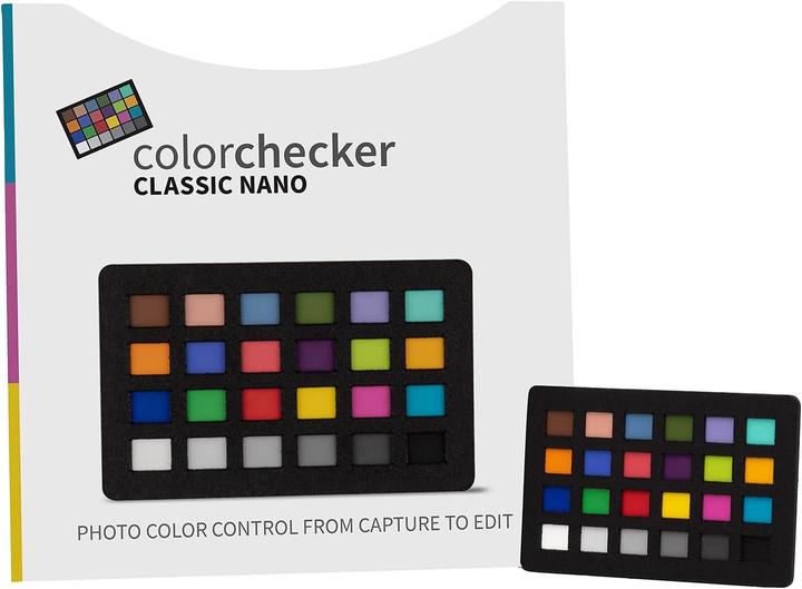 Actual product image Xrite ColorChecker Classic Nano