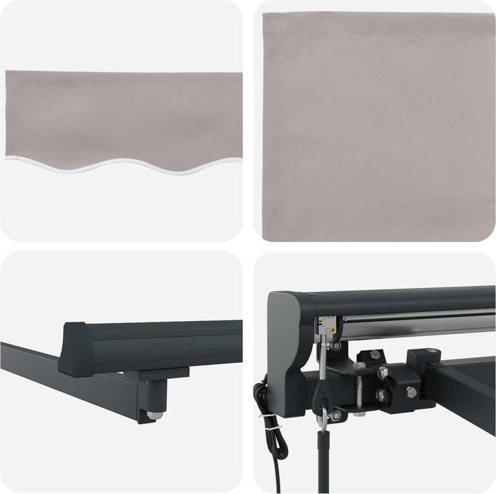 Produktbild vidaXL Elektrische ausziehbare Markise (2.50 m)