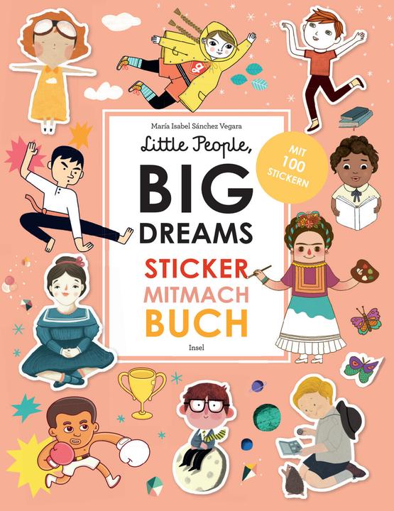 Image du produit Little People, Big Dreams : Livre d'activités avec autocollants