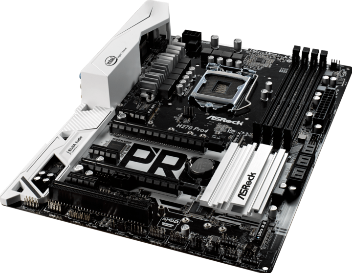 Produktbild AsRock H270 Pro4 (LGA 1151, Intel H270, ATX)