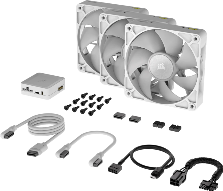 Actual product image Corsair iCUE LINK RX120 RGB (120 mm, 3 x)