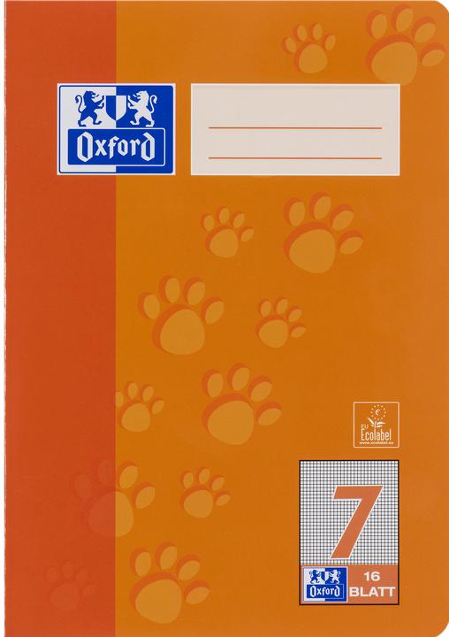 Produktbild Oxford Schulheft (A5, Kariert, Weicher Einband)