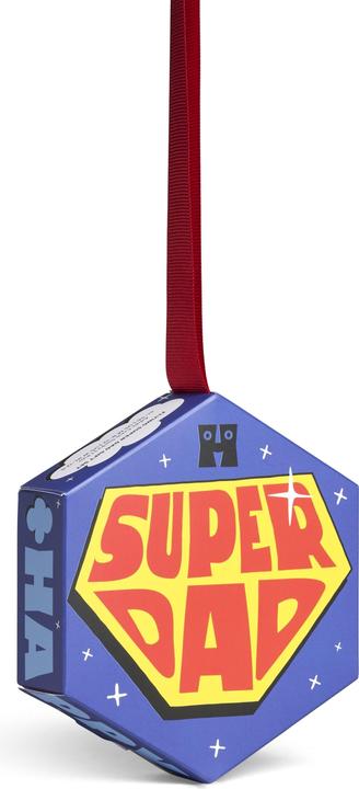 Actual product image Happy Socks 1-Pack Flying Super Dad Sock Gift Set (Single pack, 41 - 46)