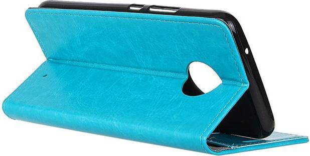 Image du produit MU Classic Crazy Horse Couverture cuir Bookcover Housse (Motorola Moto X4)