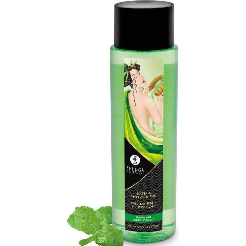Shunga, Duschmittel, Bade & Duschgel Sensual Mint 370 ml (370 ml)
