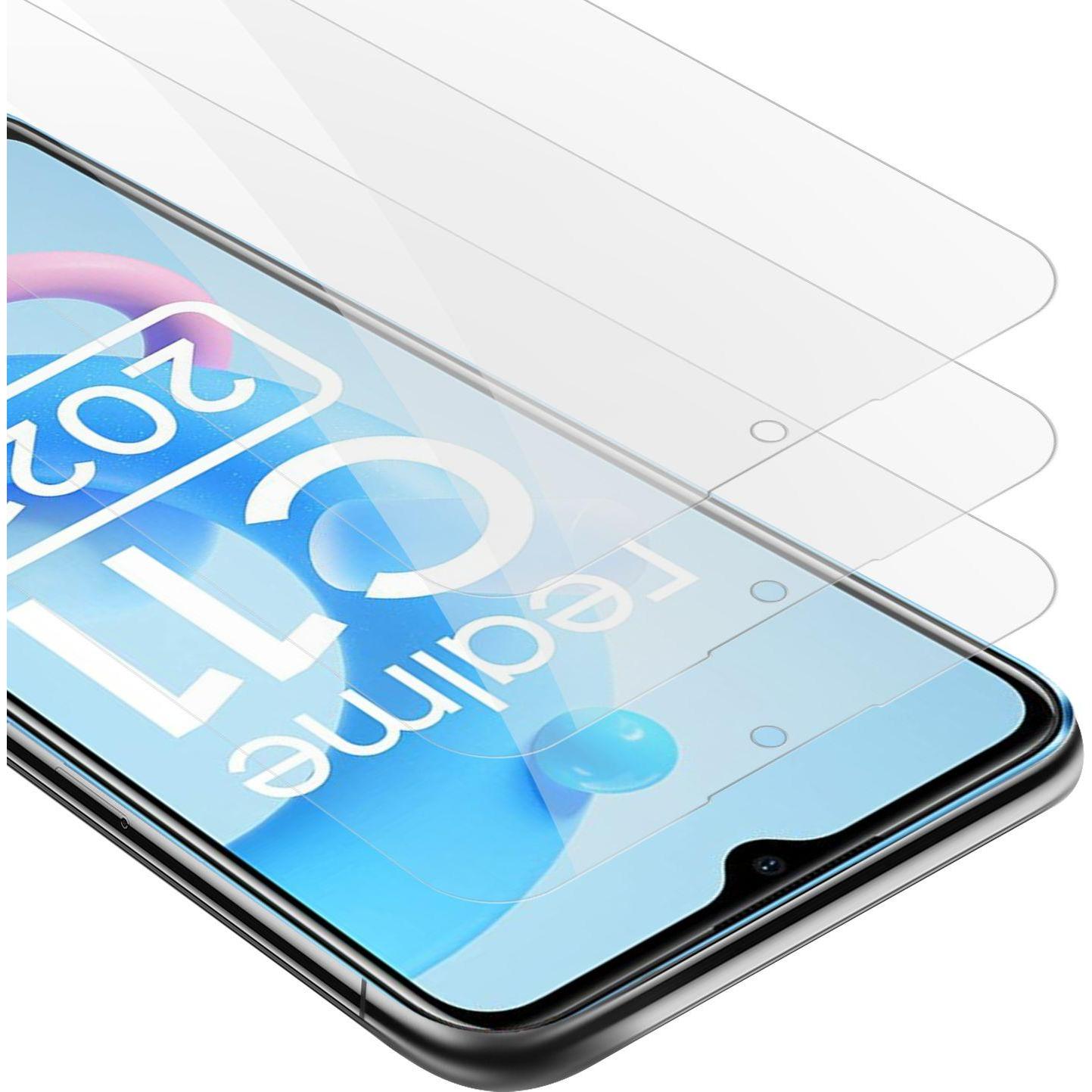 Thumbnail - Cadorabo 3x Tempered Schutzglas für Realme C11 2021 (3 Stück, Realme C11 2021), Smartphone Schutzfolie, Transparent