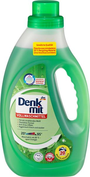 Immagine prodotto dm Denkmit Detergente per uso intensivo (20 Cicli di lavaggio, Detergente liquido)