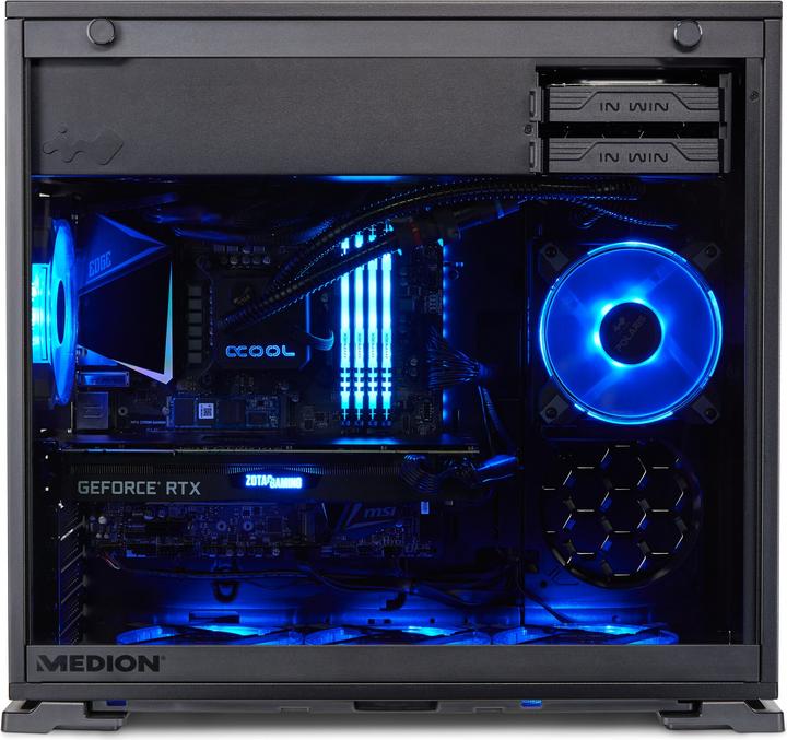 Produktbild Medion ERAZER Hunter X10 MD34844 (1000 GB, 32 GB, Intel Core i7-10700K, GeForce RTX 2080 Super)