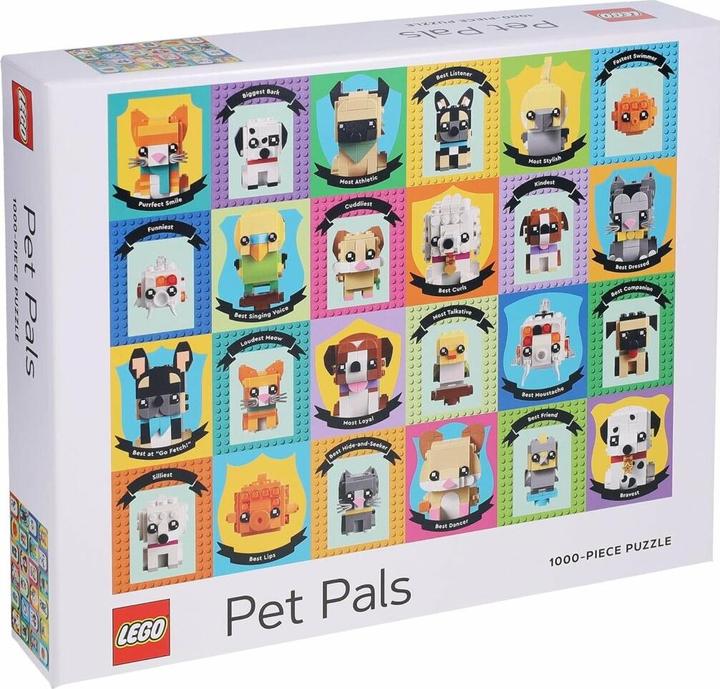 Produktbild Abrams & Chronicle LEGO Pet Pals 1000-Piece Puzzle (1000 Teile)