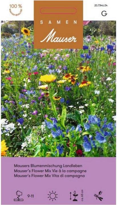 Produktbild Samen Mauser Mausers Blumenmischung Landleben