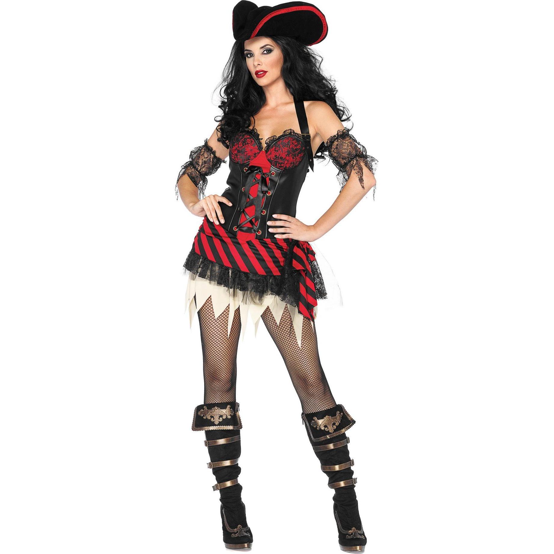 Leg Avenue Sexy Piratenkostüm für Damen (L)