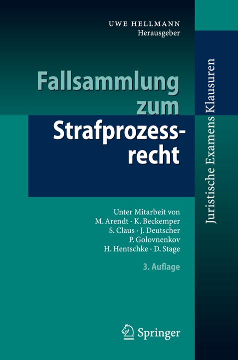 Produktbild Fallsammlung zum Strafprozessrecht (Deutsch, 2007)