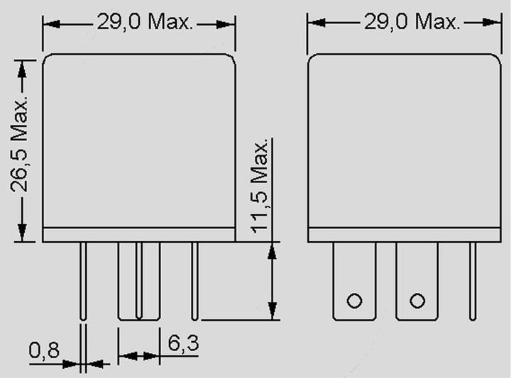 Nährwerte und Zutaten Eneroid KFZ Relais 12 V-, 50 A, 1x UM, Steckanschluss
